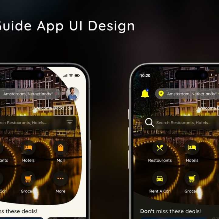 Cover image for Travel Guide App Concept UI Design