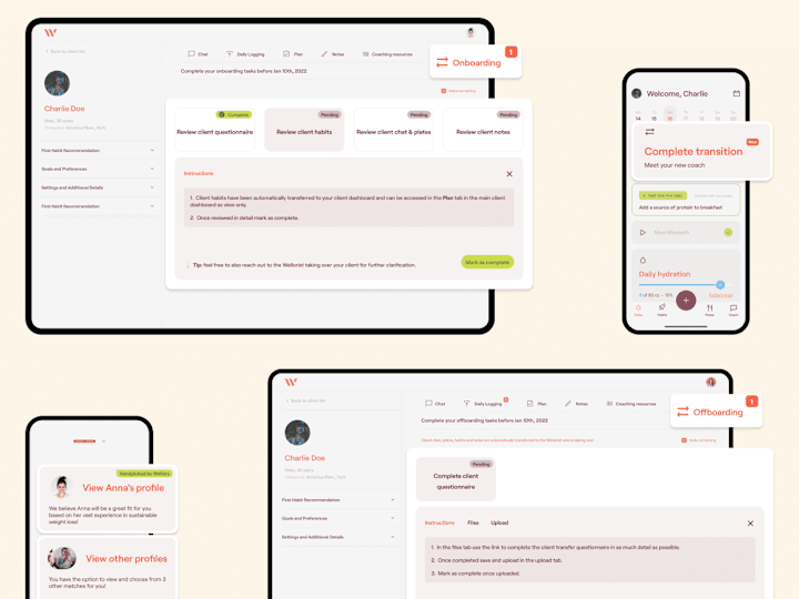 Cover image for Wellory: Streamlining the coach transfer experience