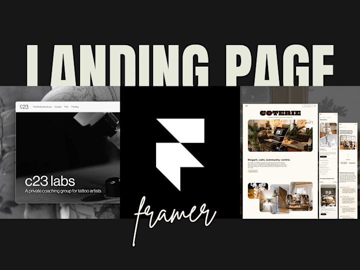 Cover image for Framer Landing Page