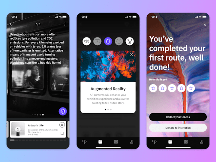 Cover image for Particle App | Art Exhibitions