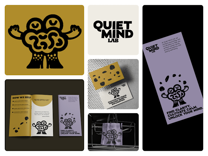 Cover image for Quiet Mind Lab Brand Identity Design