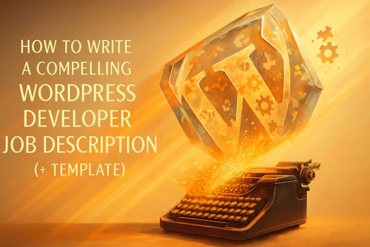 Cover image for How to Write a Compelling WordPress Developer Job Description (+ Template)