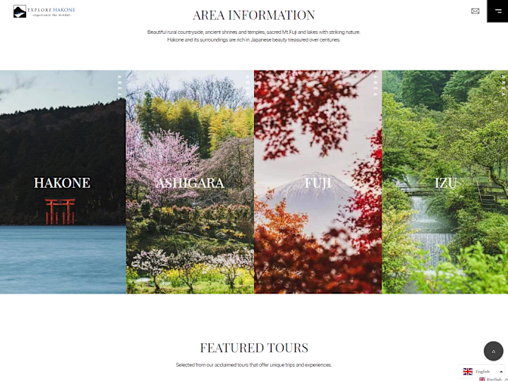 Cover image for Explore Hakone website creation 