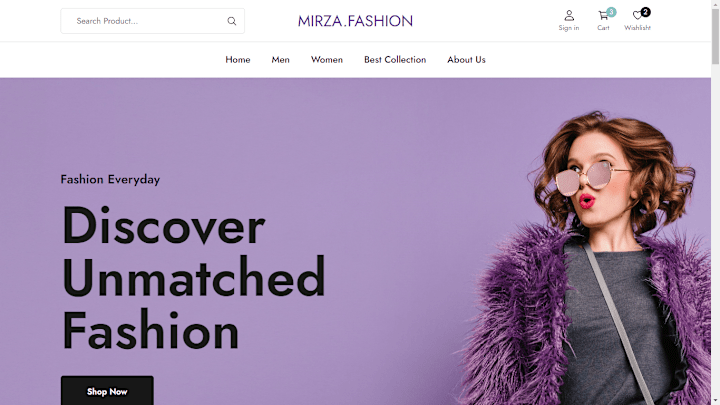 Cover image for E-Commerce website