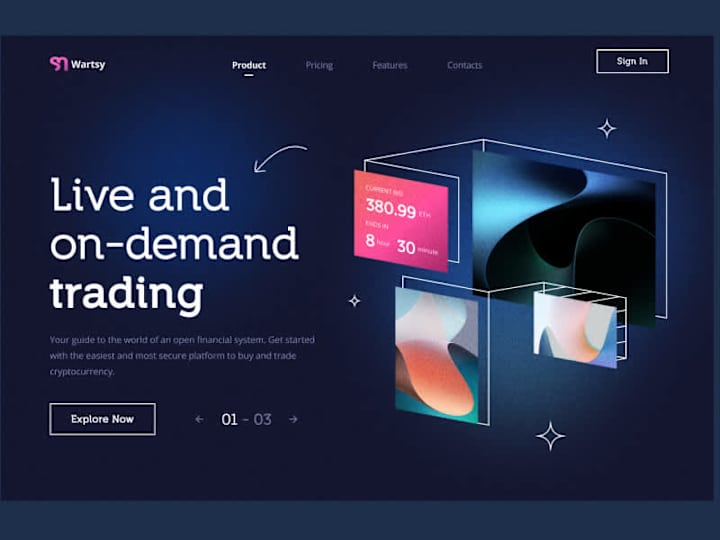 Cover image for Webflow landing page