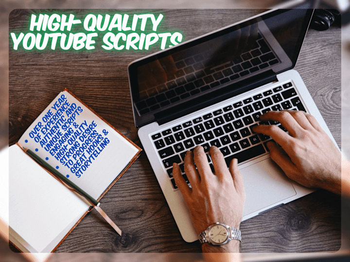 Cover image for Unique, Engaging & Authentic YouTube Scripts