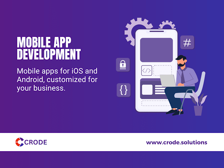 Cover image for Mobile app development for Android and iOS