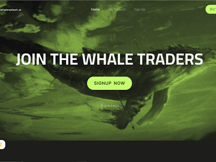 Cover image for JOIN THE WHALE TRADERS - WHALESPLAS.AI