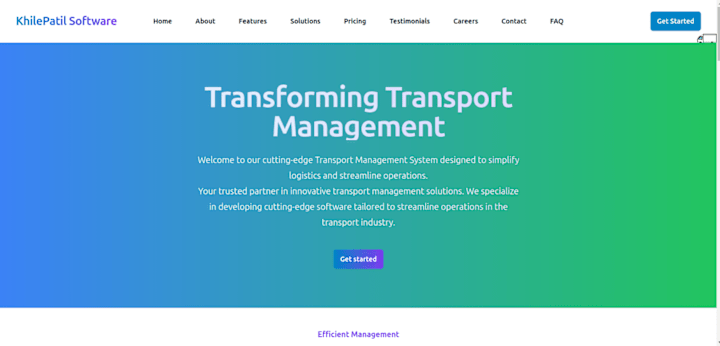 Cover image for khile Transport Management System