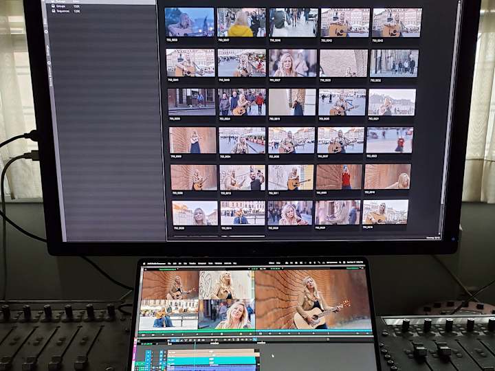Cover image for Long-Format video editing from raw footage to completed program.