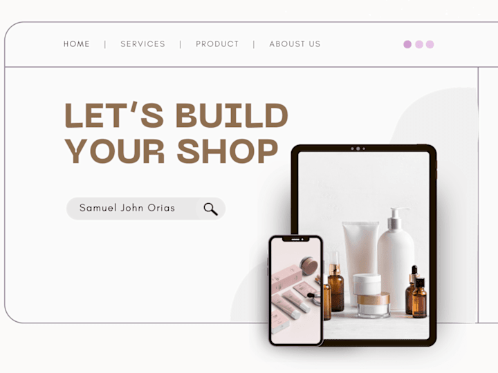 Cover image for E-commerce Website Development for your Products