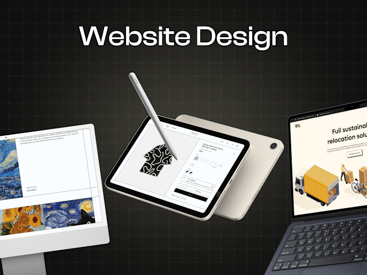 Cover image for UI UX Website Design