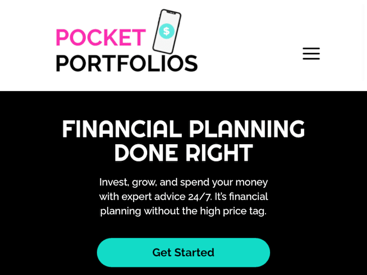 Cover image for PocketPortfolios Investment Website