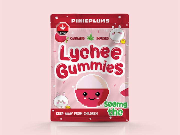 Cover image for Lychee Gummies Packaging