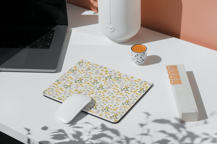 Cover image for Yellow Spring Aesthetic Pattern Design