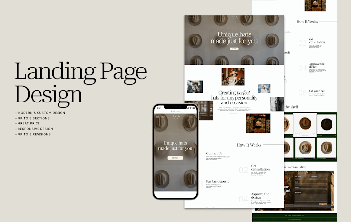 Cover image for Landing Page Design