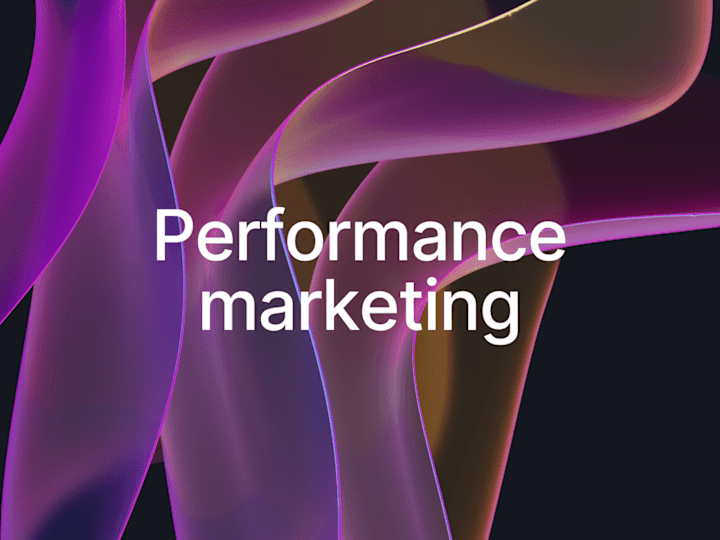 Cover image for Performance marketing