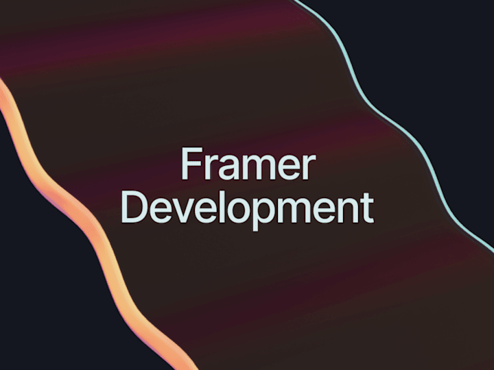 Cover image for Web Design and Framer Development