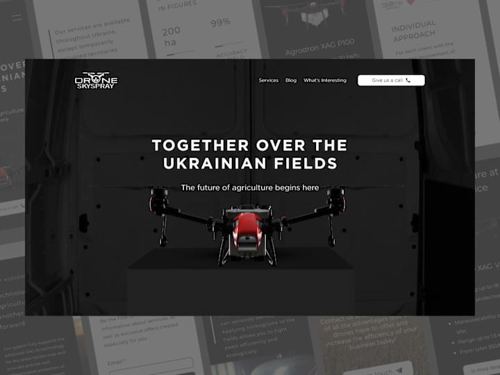 Cover image for Creating a Website for Ukrainian Agricultural Startup