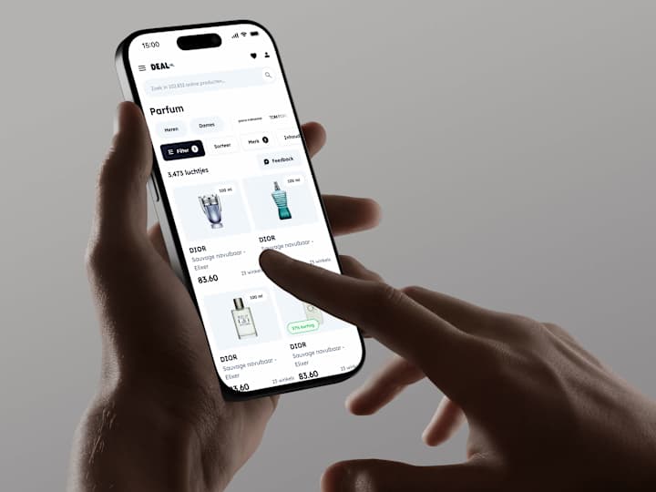 Cover image for Redesign website & app — Deal.nl