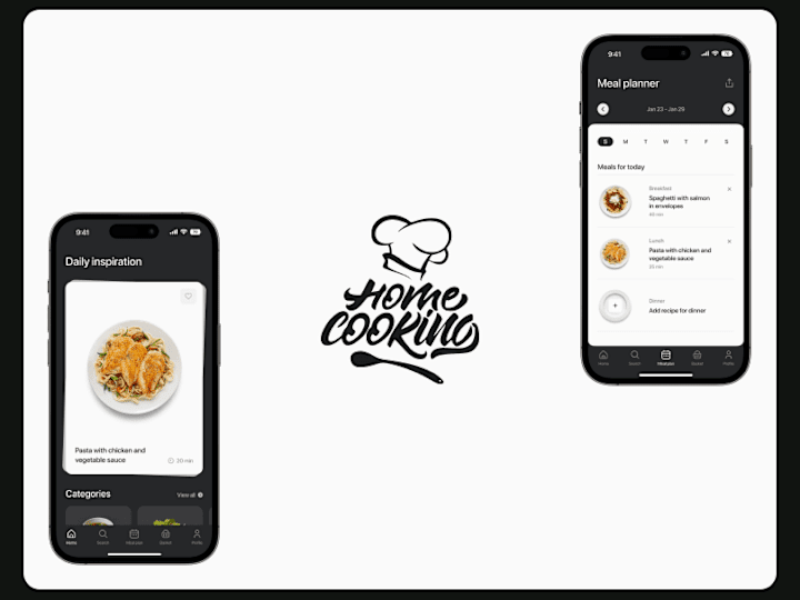 Cover image for HomeCooking - Mobile cooking app 👨‍🍳