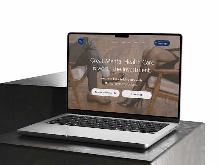 Cover image for Website Design for Centre for Clinical Psychology