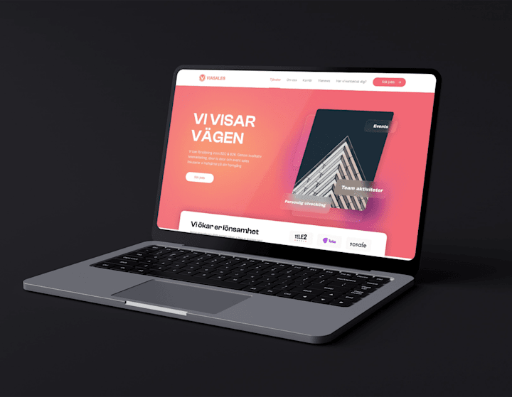 Cover image for Vi Visar Vagen Swedish | 📈 Sales Agency Landing Page