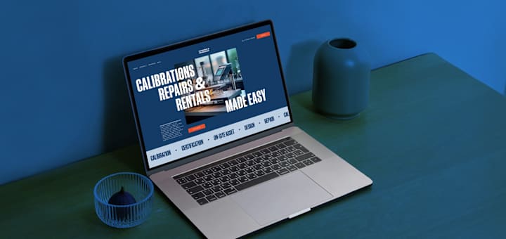 Cover image for Instruments Repair Web UI/UX Design 