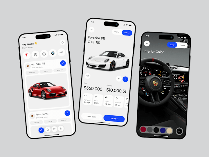 Cover image for Luxury Car Buy | Mobile App