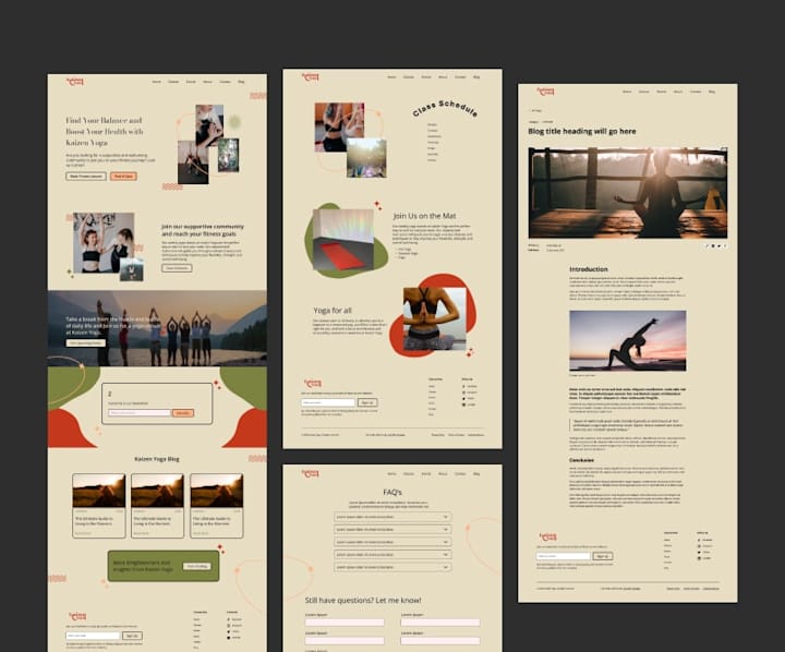 Cover image for Kaizen Yoga - Web Design & Webflow Development