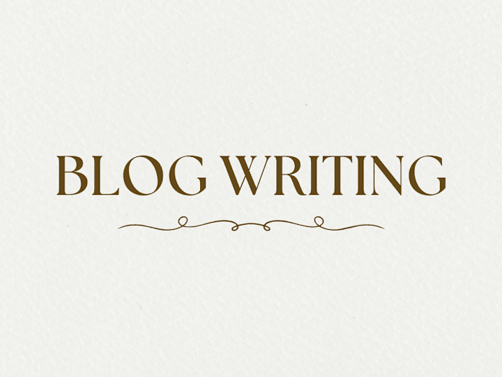 Cover image for Blog Writing (up to 1,500 words)