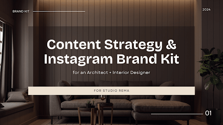 Cover image for Content Strategy & Instagram Brand Kit :: Behance