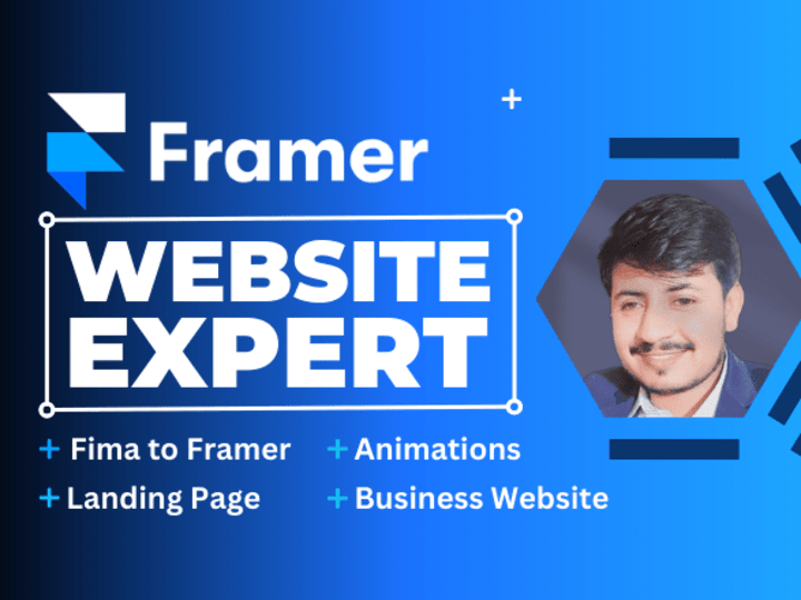 Cover image for Framer Website Design or Figma to Framer Conversion