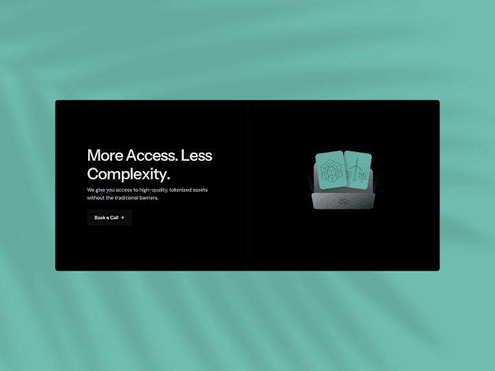 Cover image for Framer Website for Tokenized Assets Website Development