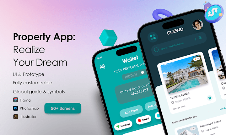 Cover image for Dueno  Case Study - Property App :: Behance