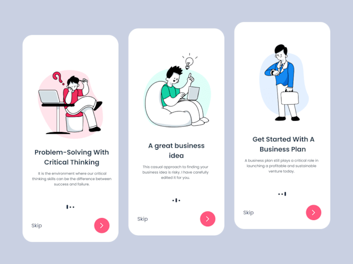 Cover image for Onboarding process - Mobile app