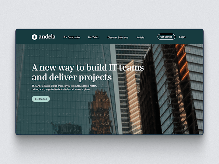 Cover image for Andela.com: Enterprise Retainer