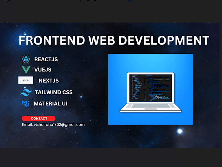 Cover image for I can build your website's frontend