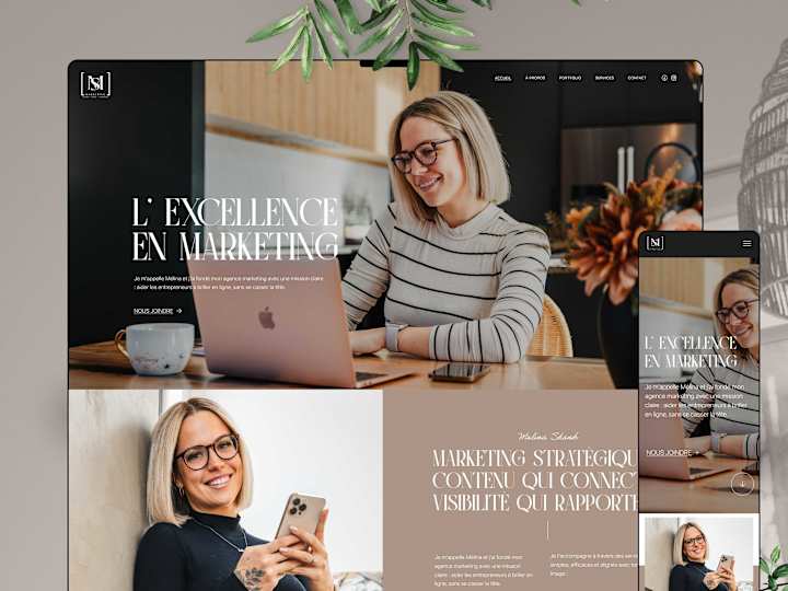 Cover image for msmarkerting - Landing Page