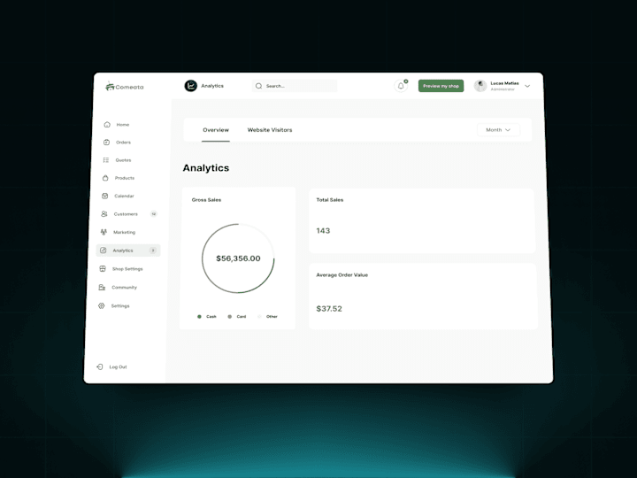 Cover image for Custom SaaS Development with headless architecture-Comeata