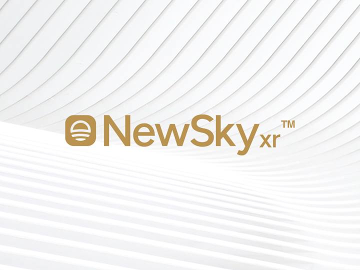 Cover image for NewSky xr™ - Brand Identity + Graphic Design