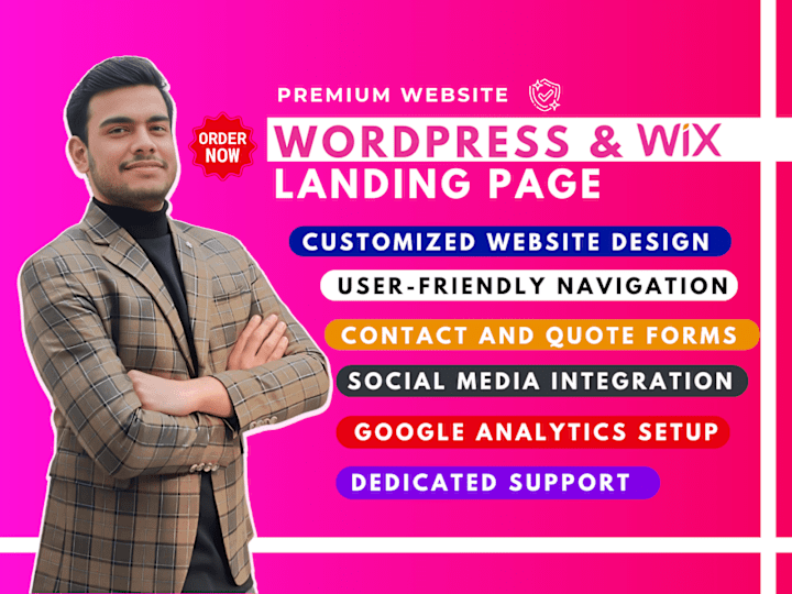 Cover image for WordPress Landing Page Design for High Conversions