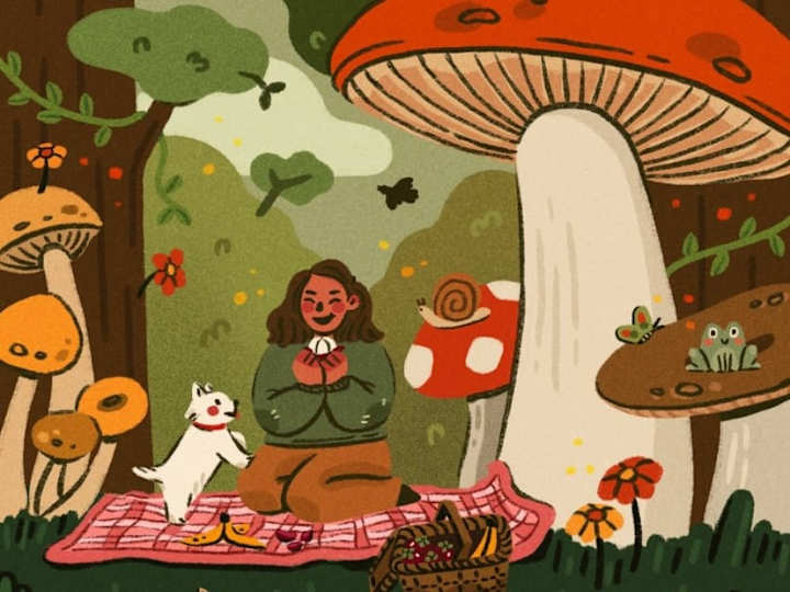 Cover image for Emma's Picnic Illustration