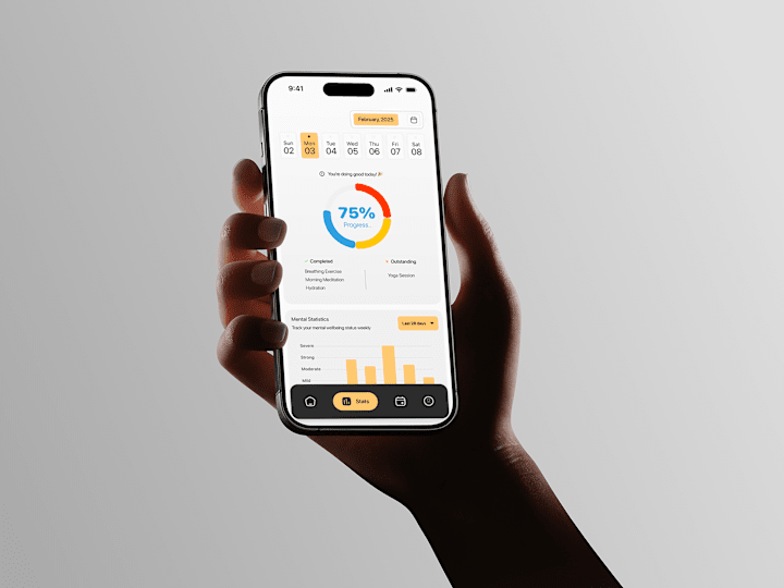 Cover image for A Mental Wellbeing App
