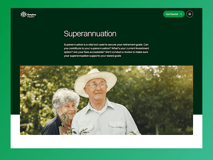 Cover image for Website Design for Greybox Wealth