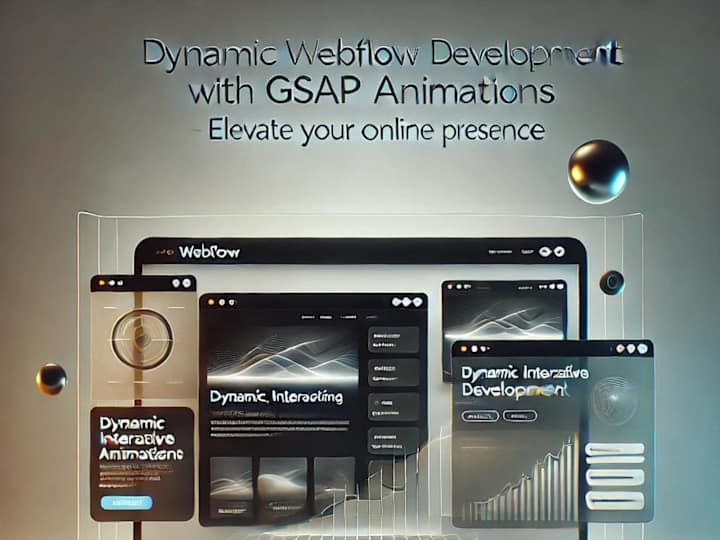 Cover image for Transform Your Website with Dynamic Webflow & GSAP Animations!