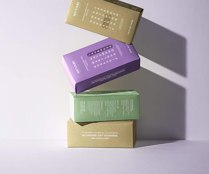 Cover image for Revair Hair Oils Logo and Packaging Design