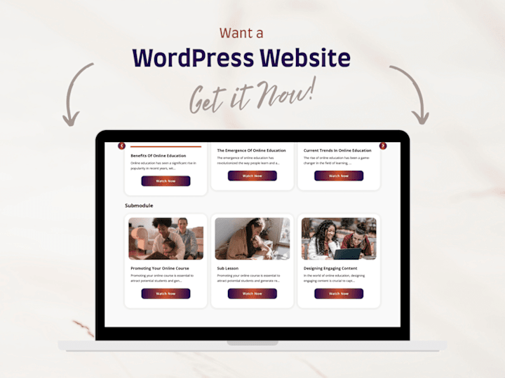 Cover image for WordPress Website Development for your Business