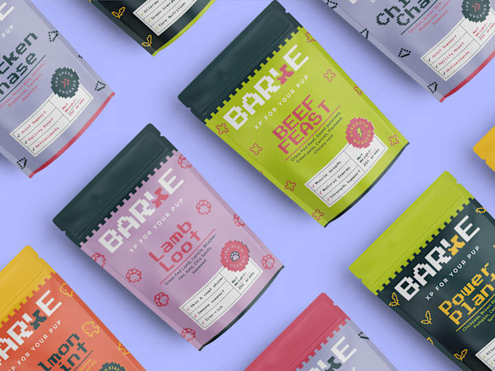 Cover image for Barke - Dog Food 