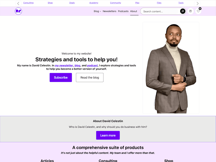 Cover image for Web design for business, professional websites and blog